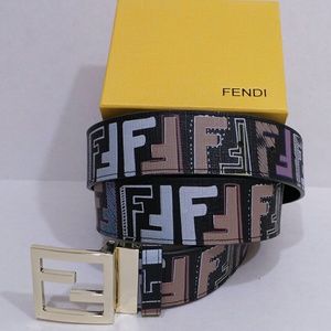 fendi graffiti belt